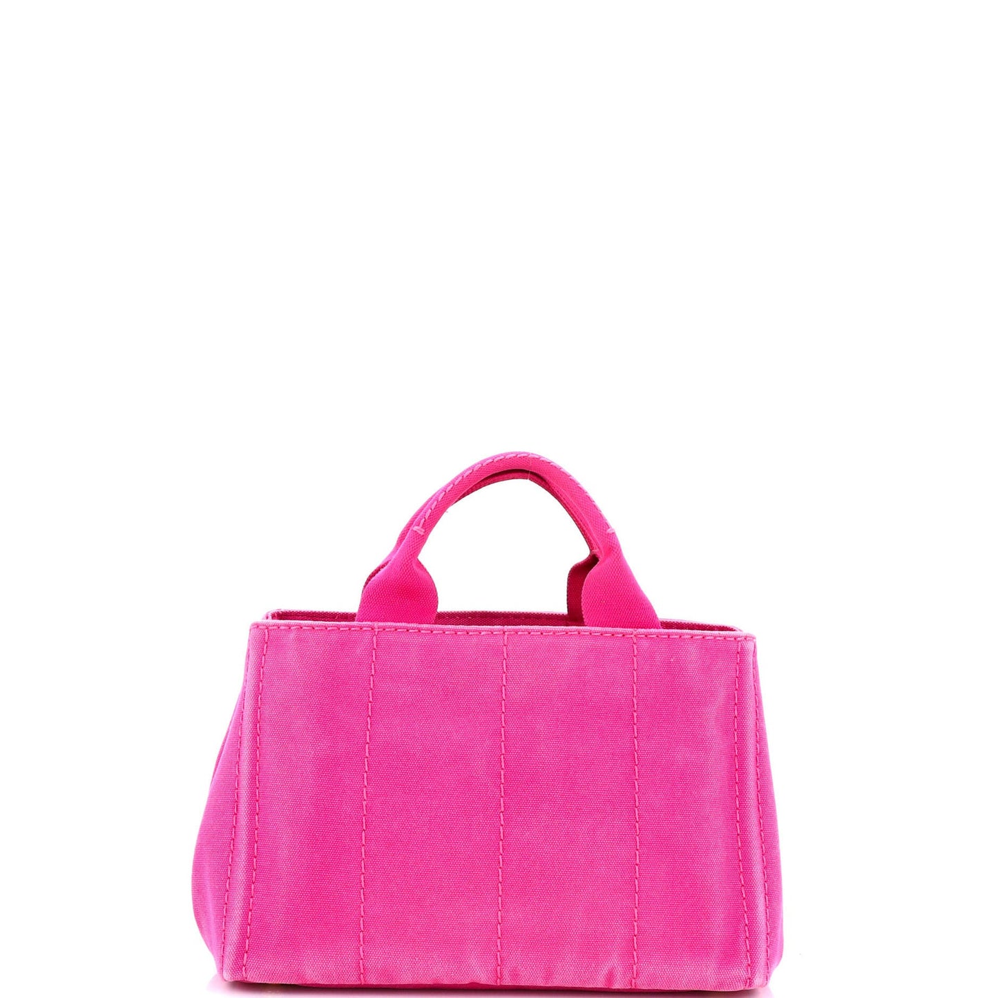 Prada Canapa Tote Canvas Mini