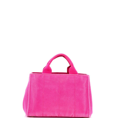 Prada Canapa Tote Canvas Mini