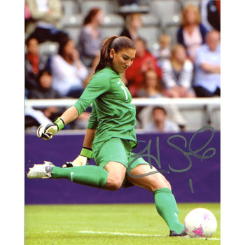 Hope Solo Autographed 8X10 Photo