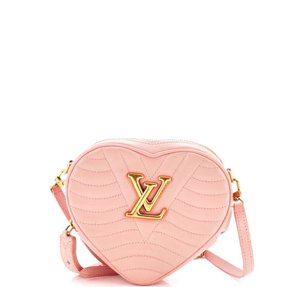 Louis Vuitton New Wave Heart Crossbody Bag Quilted Leather