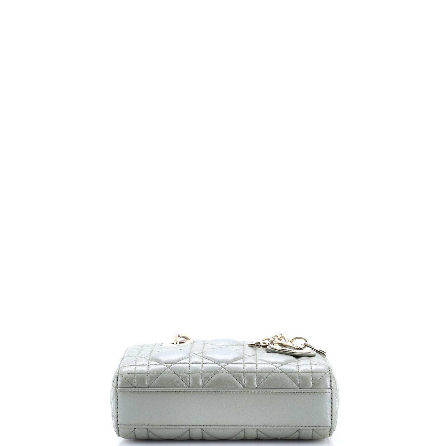 Christian Dior Lady D-Joy Bag Cannage Quilt Lambskin Micro