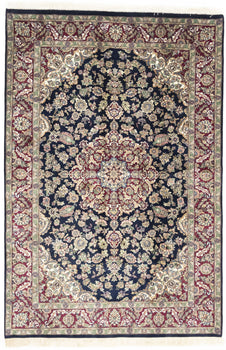 Handmade Oriental Rug Classic Floral Design Home
