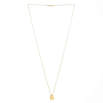 Tiffany & Co. Elsa Peretti Full Heart Necklace 18K Yellow Gold