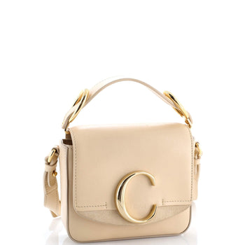 Chloe C Flap Bag Leather Mini