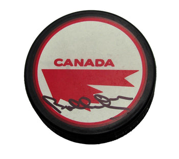 Bobby Orr Hof Autographed/Signed Canada Hockey Puck Boston Bruins Jsa 179692