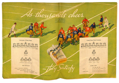 11/10/1934 Navy Vs. Notre Dame College Program 185787