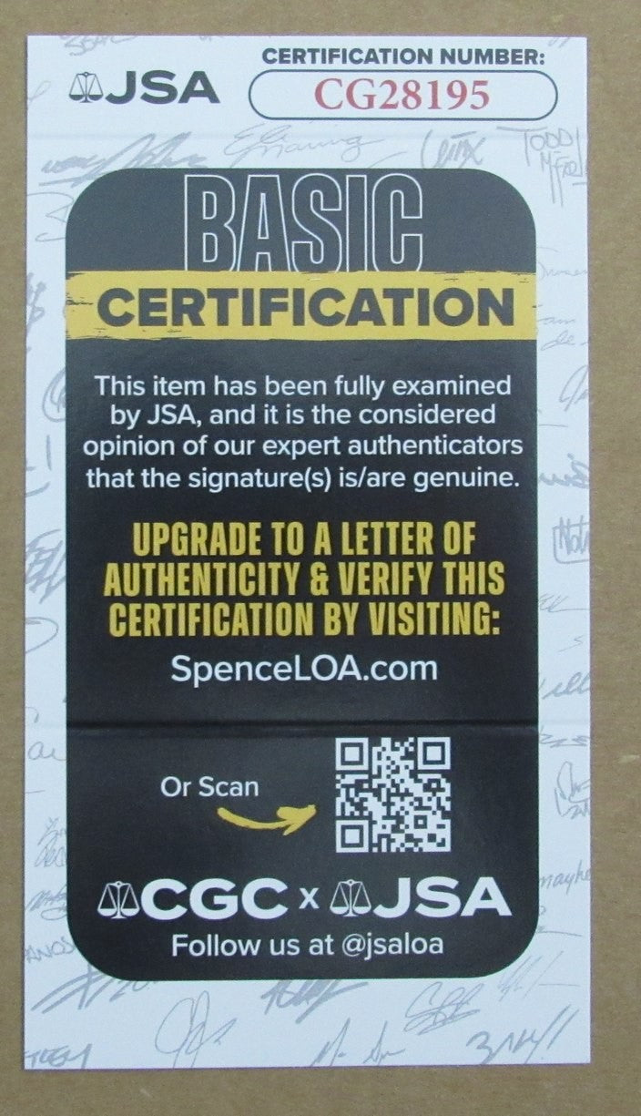 Whitey Ford Hof Autographed/Signed 8X10 Photo New York Yankees Framed Jsa 198134