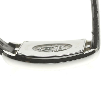 Hermes Ct1.730 Cape Cod Tonneau Diamond Bezel Watch Women