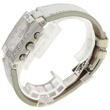 Christian Dior Riva Sparkling Chronograph Watches D81-101 Stainless Steel/Le...
