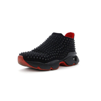 Christian Louboutin Men'S Spike Sock Sneakers Spiked Neoprene