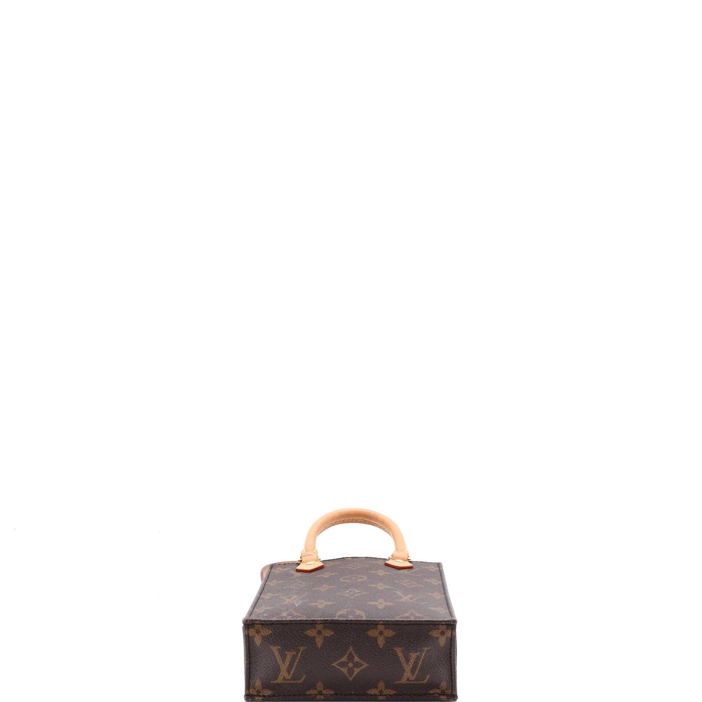 Louis Vuitton Petit Sac Plat Bag Monogram Canvas