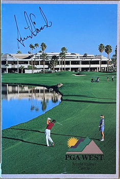 Annika Sorenstam Autographed Pga Score Card