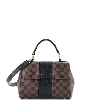 Louis Vuitton Bond Street Handbag Damier With Leather Bb