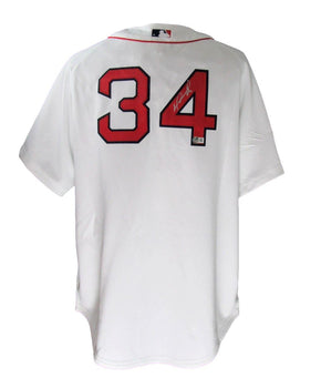 David Ortiz Autographed Mitchell & Ness 2004 Ws Jersey Red Sox Beckett 177080