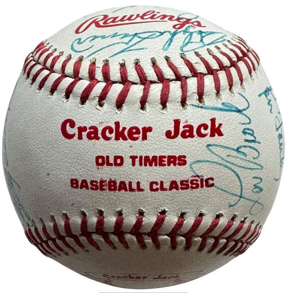 1984 Cracker Jack Old Timers Baseball Classic Autographed Baseball