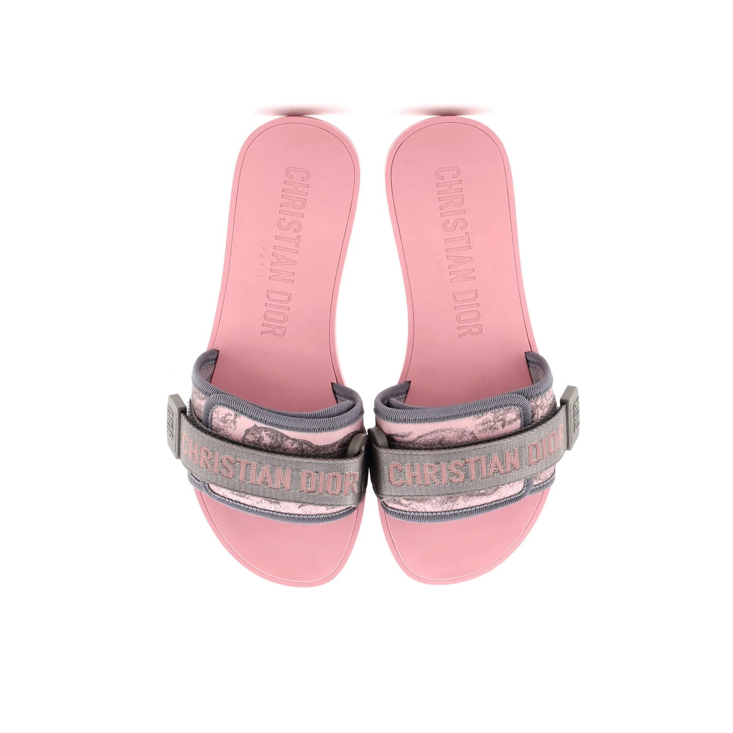 Christian Dior Women'S Dio(R)Evolution Slide Sandals Technical Fabric