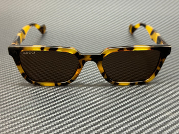 Gucci Gg1539S 005 Yellow Havana Brown Men'S