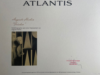 Auguste Herbin Lithograph Hand Numbered Signature