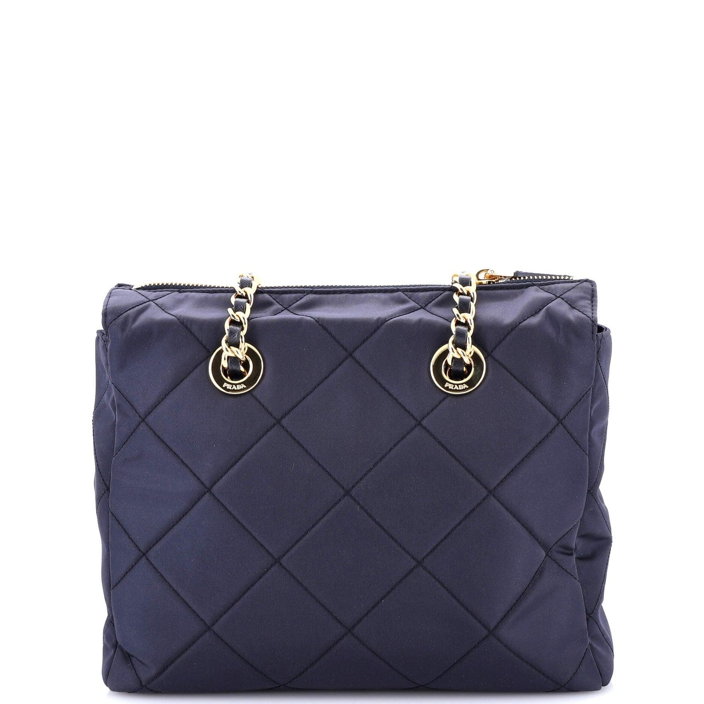 Prada Re-Edition 1995 Chain Tote Quilted Re-Nylon Small