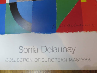 Sonia Delaunay - Viertel Exhibition Offset Art Poster 1989