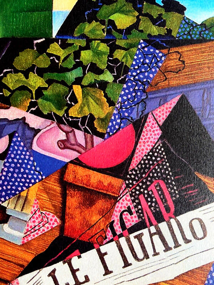 Juan Gris Lithograph Coa Numbered Signed Stamp