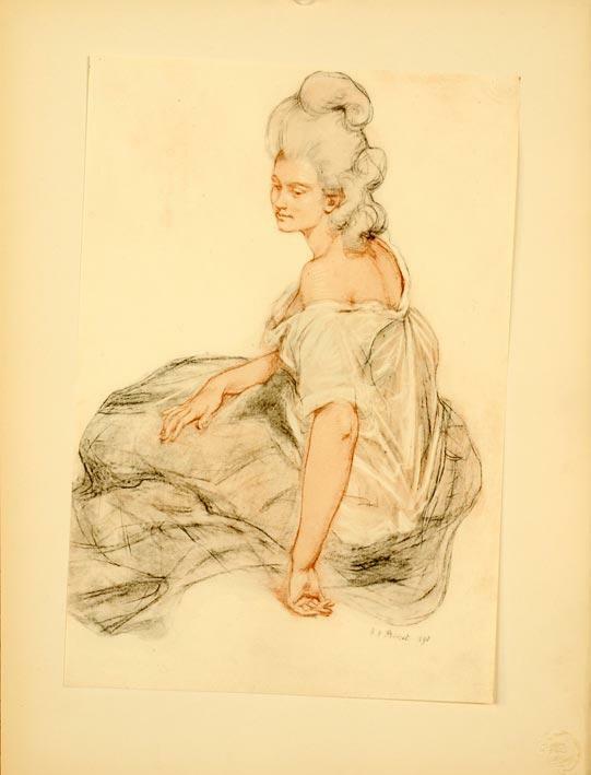 Original Vintage French Poster Manon By Prinet Estampe Moderne 1897