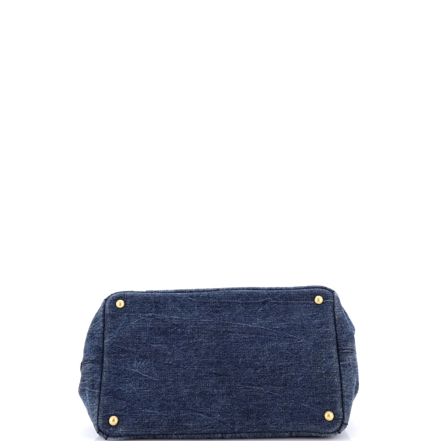 Prada Canapa Tote Denim Small