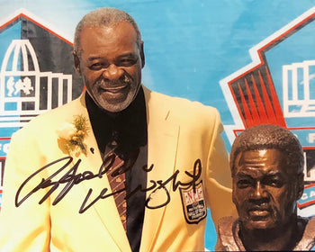 Rayfield Wright Autographed 8X10 Photo