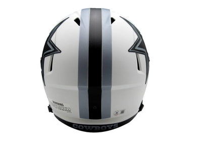 Roger Staubach Hof Autographed Full Size Lunar Replica Helmet Cowboys Beckett