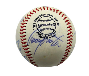 1971 Dodgers Team Signed By 16 Onl Baseball Garvey Wills Osteen Mota 198257