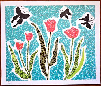 Yayoi Kusama Lithograph Mori Art Museum Coa Numbered A Hand Pencil