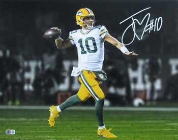Jordan Love Green Bay Packers Autographed 16X20