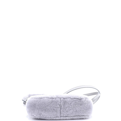 Prada Re-Edition Shoulder Bag Shearling Mini