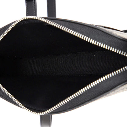 Celine Horizontal Pouch Crossbody Bag Logo Triomphe Coated Canvas