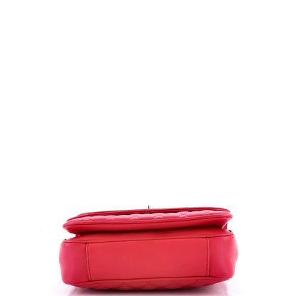 Chanel Lovely Day Square Flap Bag Quilted Lambskin Medium