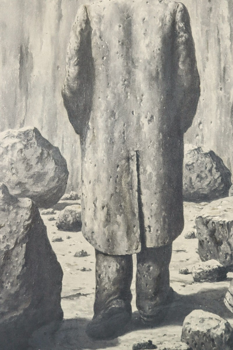Ren Magritte Lithograph "Le Chant De La Violette" Hand Signed Georgette 1979