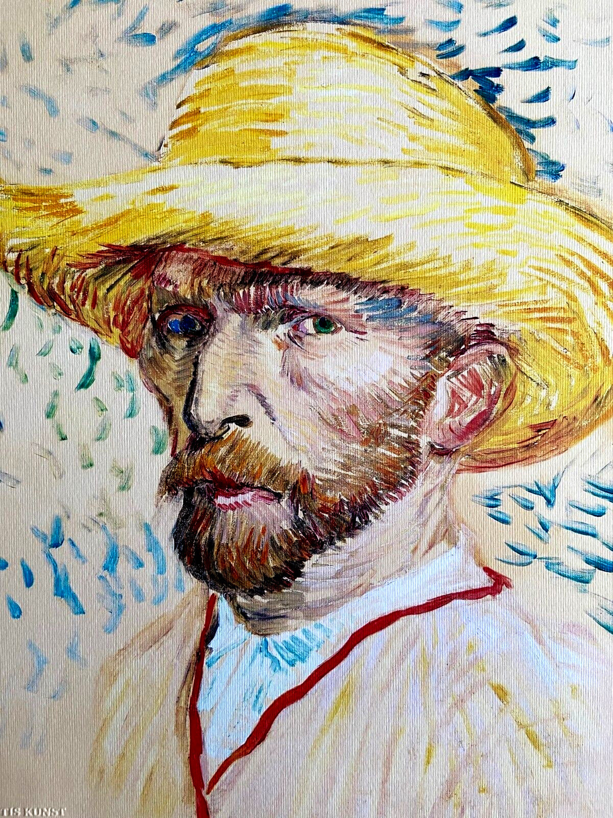 Vincent Van Gogh Lithograph From A Painting Coa Signed Numbered Egon/Schiele