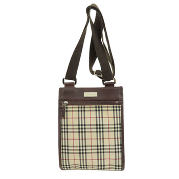 BURBERRY Shoulder Bag Nova Check Canvas