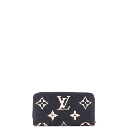 Louis Vuitton Zippy Wallet Bicolor Monogram Empreinte Giant