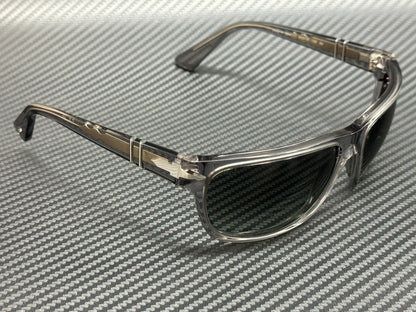 PERSOL PO3342S 309 71 Transparent Grey Gradient Unisex 63 mm Sunglasses