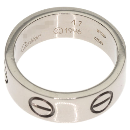 Cartier   Ring Love Ring #47 K18 White Gold