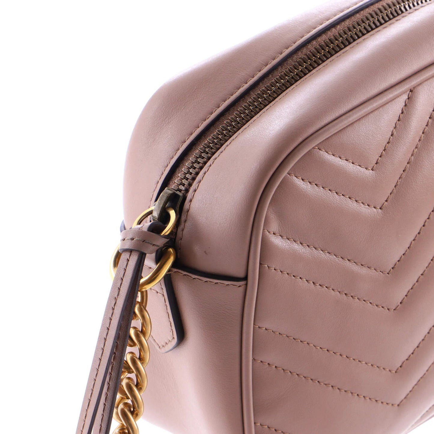 Gucci Gg Marmont Shoulder Bag Matelasse Leather Small