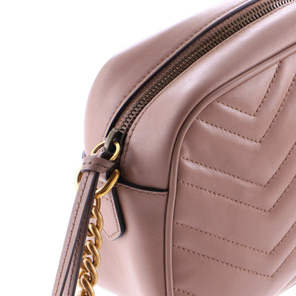 Gucci Gg Marmont Shoulder Bag Matelasse Leather Small