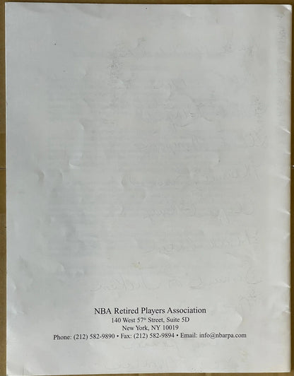 2002 Nba All-Star Retired Players Association Sunday Brunch Program