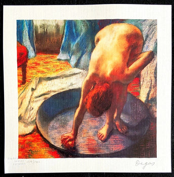 Edgar Degas Lithograph Coa Signed In Pen Numbered By Hand In Pencil 180Exe