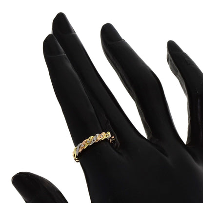 Dior Twist 5P Diamond Ring K18 Yellow Gold K18