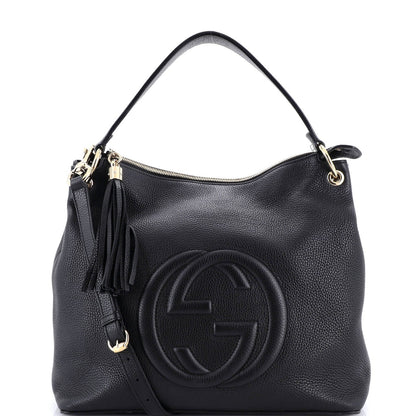 Gucci Soho Convertible Hobo Leather Large