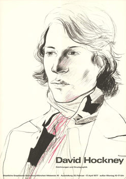 David Hockney Peter With Scarf 