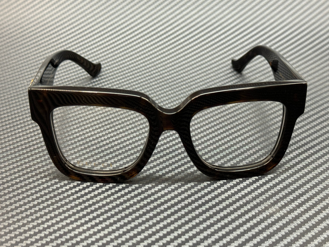 Gucci Gg1549O 002 Brown Havana Women'S Medium 52 Mm Eyeglasses