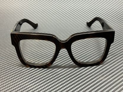 Gucci Gg1549O 002 Brown Havana Women'S Medium 52 Mm Eyeglasses